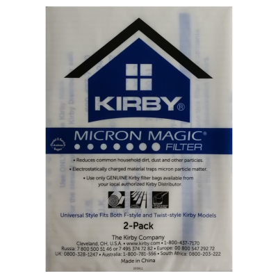 Original Kirby Filter 2er pack Allergen Hepa Filter Serie Twin & F-Style