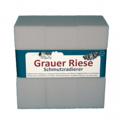 3er Set Grauer Riese - Schmutzradierer / Radierer