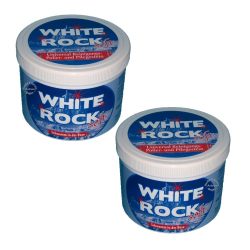 2 x 400g White Rock Plaster Stone - Universal - Polishing Stone - Care Stone / Universal Cleaner