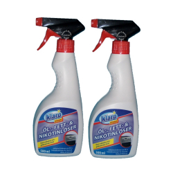 2 x 500ml Klaro Clean Oil - Grease and Nicotine Remover